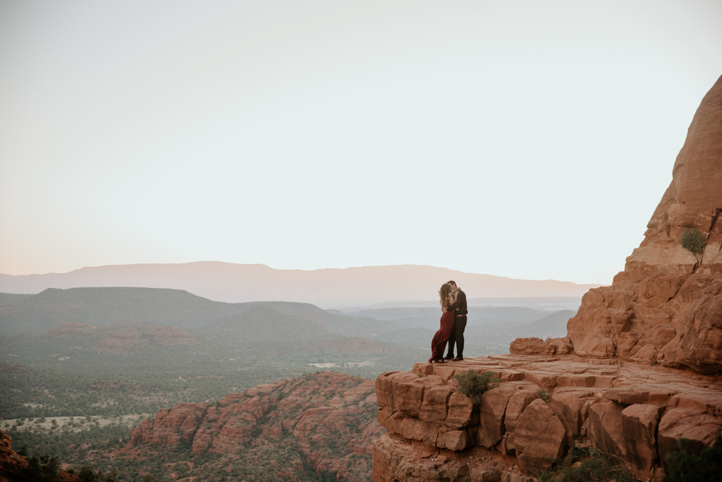 Cathedral Rock engagement session