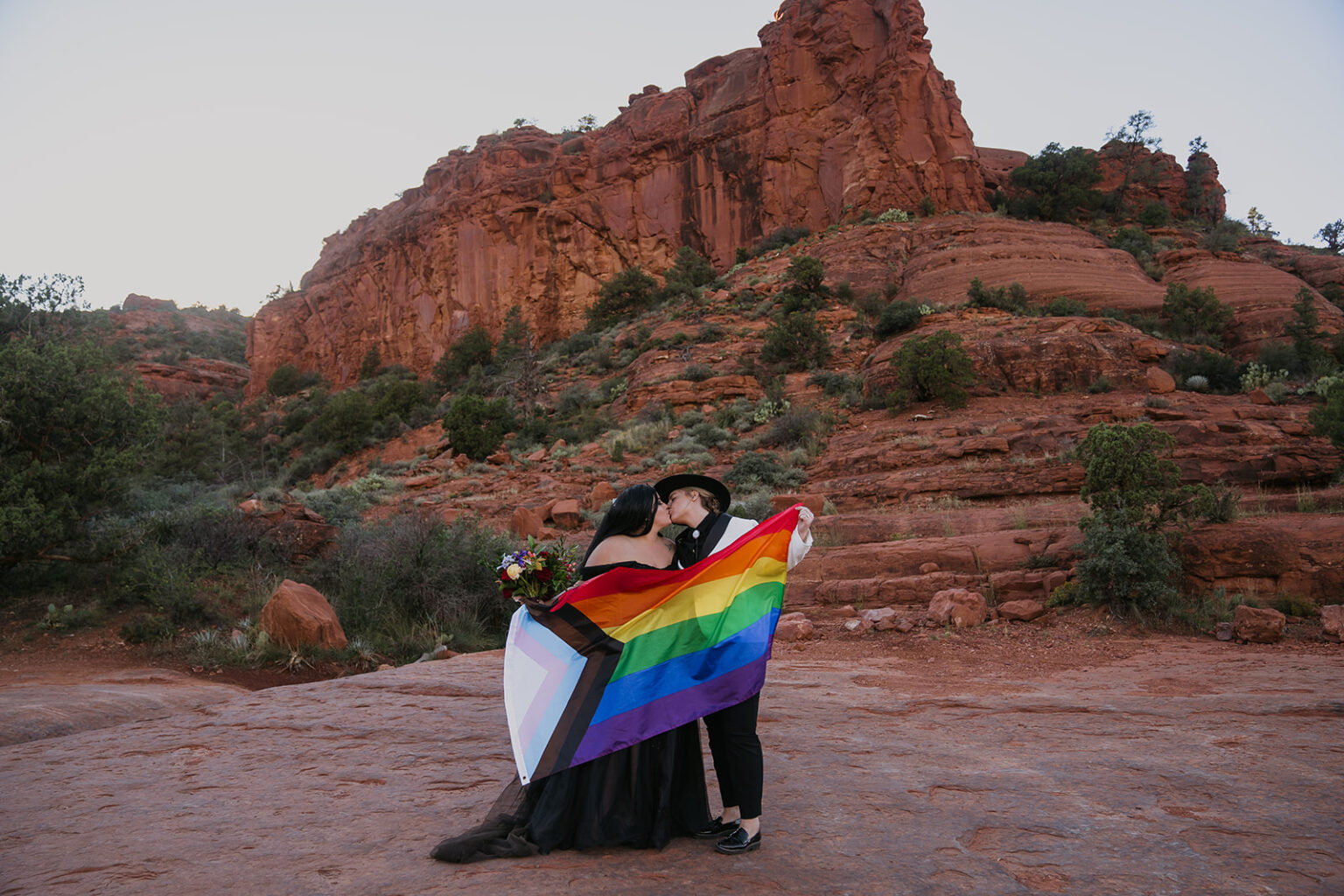 LGBTQ Pride Elopement in Arizona