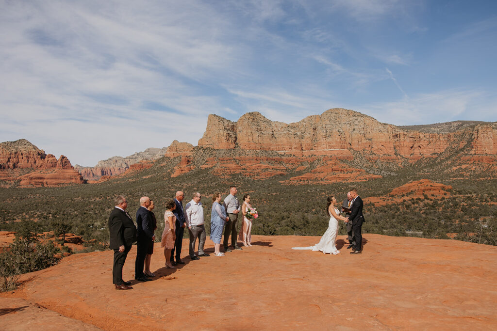 Spring Micro Wedding in Sedona 